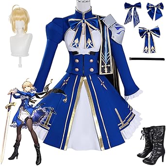 崩壊スターレイル　fate fgo セイバー アルトリア　コスプレ 衣装　スタレ 三分妄想 崩壊スターレイル コスプレ セイバー アルトリア・ペン